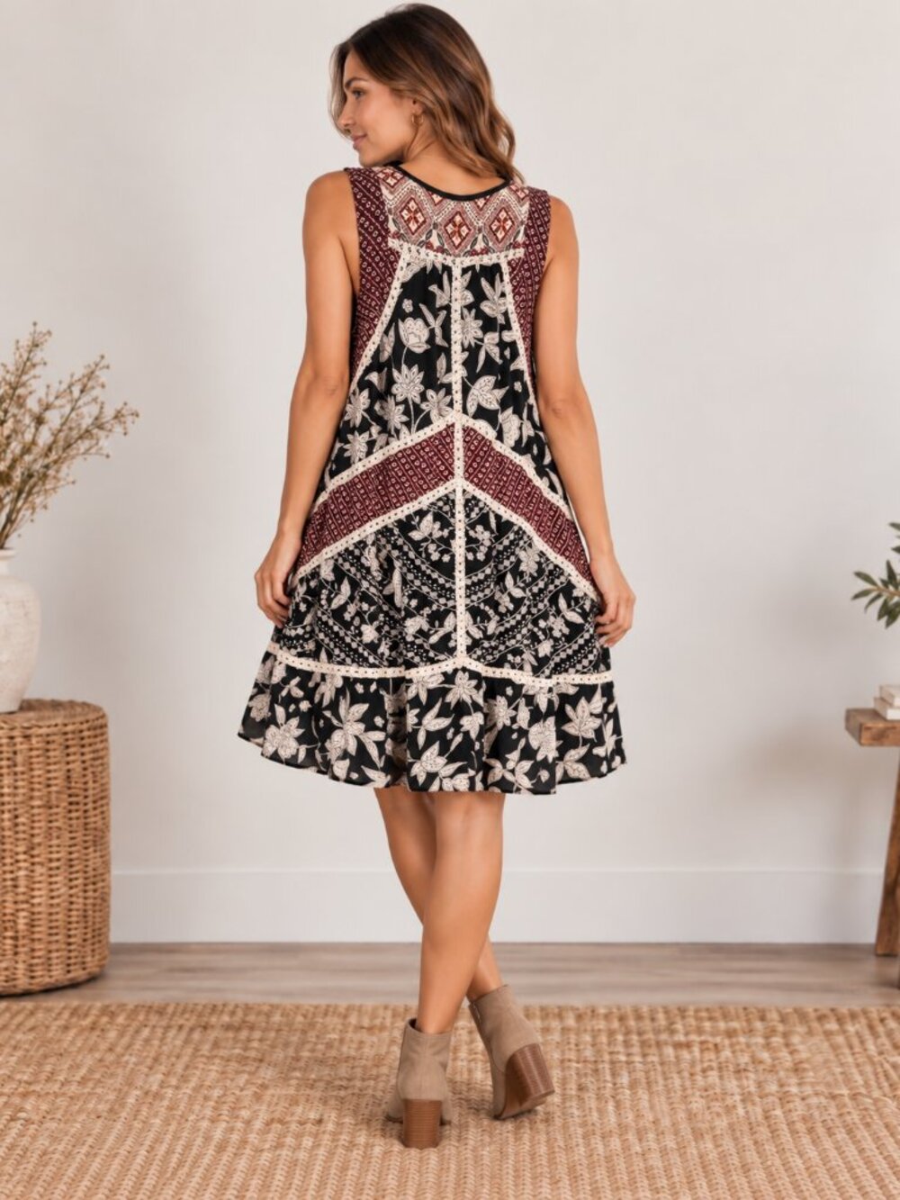 Anthropologie Floreat Grasslands Dress - Picture 2 of 12